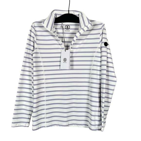 BOGNER Maddie-O Technical 1/4 Zip Neck Long Sleeve Skiwear Base Layer - Picture 9 of 9